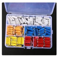 200Pcs/Kit 5A 8A 10A 16A 25A Classic Car Auto Fuses Kit Ceramic Continental Car Fuse Torpedo Bullet Automotive European Fuse