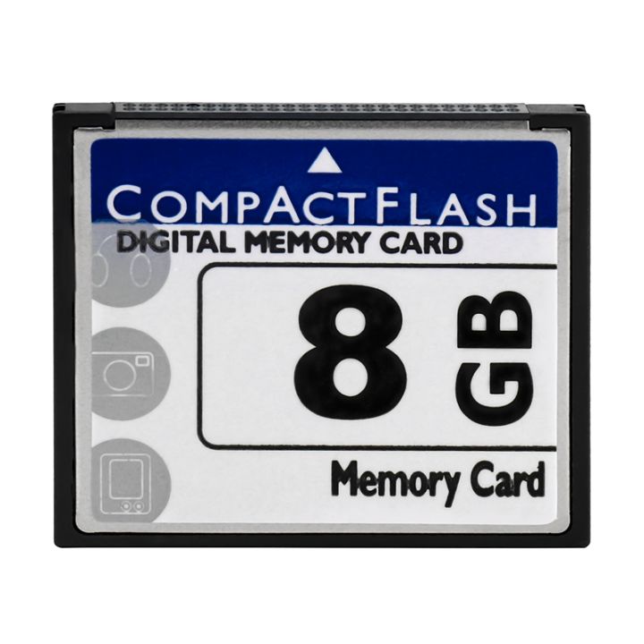 Professional 8GB Compact Flash Memory Card(White&Blue) Lazada.co.th