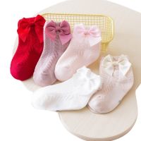 ♂▧▬  Mildsown Toddler Baby Girls Ankle Socks Soft Thin Cotton Socks Breathable Summer Socks with Bows for Infants 0-3Years