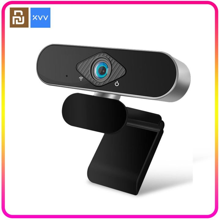 hot-sales-jhwvulk-xiaomi-xiaovv-webcam1080p-มุมกว้างพิเศษออโต้โฟกัสพร้อมมีไมโครโฟนในตัวสำหรับ-lappc-สอนออนไลน์เว็บแคม-xiaomi