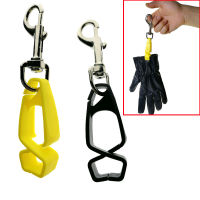 Diving Cycling Portable Gloves Keeper Towel Helmet Guard Carry Clip Holder with Snap Hook