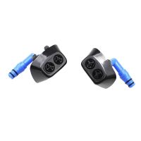 1Pair Bumper Headlight Washer Sprayer Nozzle Jet &amp; Clip Replacement Front Left Right for Saab 9-3 93 2003-2012