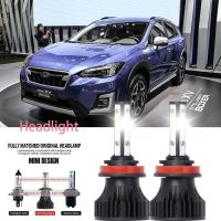 หลอดไฟหน้ารถยนต์ LED LAI 40w 6000k สีขาว สําหรับ SUBARU XV (GT) 2017-2023