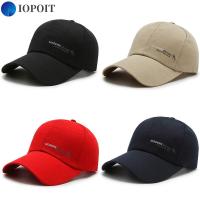 IOPOIT แฟชั่น ตัวอักษร ผู้ชายผู้หญิง ฤดูร้อน หมวกเบสบอล หมวกฮิปฮอป หมวกแก๊ป หมวกกันแดด