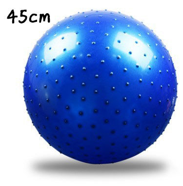 45เซนติเมตรจุดนวดบอลโยคะบอลกับปั๊มเม่นออกกำลังกายลูก-fitball-พิลาทิสสมดุลการฝึกอบรมกีฬายิม