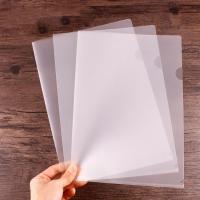 ♞☸✓ 10PCS Clear Presentation Files Paper Cover Transparent Binding PVC Report A4 Cover For Business Documents School Projects
