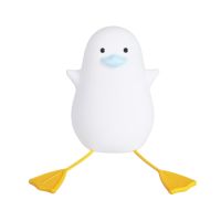 Creative Night Light Duck Silicone ChildrenS Night Lanp Touch Sensor 2 Bedroom Bedside Lamp USB Rechargeable For Kids Baby Gift