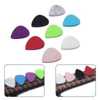 5pcs Ukulele Soft Felt Picks Professional Colorful Concert Soprano Tenor Plectrum Musical Instruments Ukelele Accessories Guitar Bass Accessories