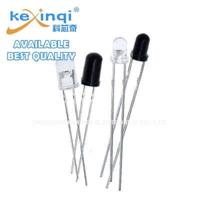 【CC】 10pcs F3mm F5mm Infrared Emitting Diode 850nm 940nm Receiver Emitter Photodiode Phototransistor