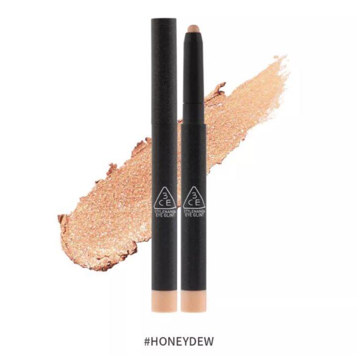 3ce-eye-glint-อายแชโดว์-0-9g-soft-dress-glitter-shot-inside-show-honey-dew-moon-pie