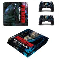 Predator PS4 Slim Stickers Play Station 4สติกเกอร์ผิวรูปลอกสำหรับ PlayStation 4 PS4 Slim Console &amp; Controller Skin Vinyl