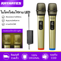 Rayhayes RG-B2, ไมโครโฟน LED ระดับไฮเอนด์, ไมโครโฟนไร้สาย, ไมโครโฟนบลูทู ธ , ไมโครโฟน, ไมโครโฟนแบบพกพา, สัญญาณ 50-80 ม., เหมาะสำหรับดีเจ, KTV