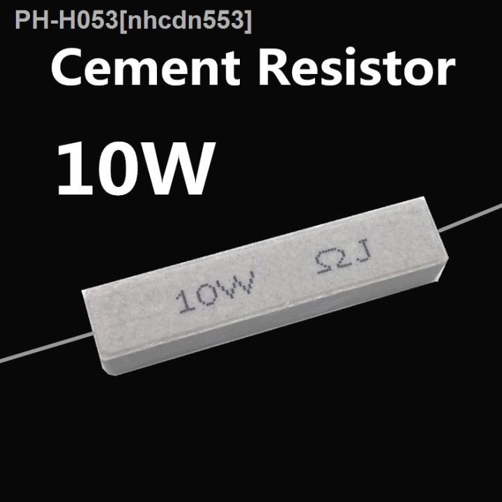 9pcs-20w-cement-resistance-100-120-150-180-200-360-390-470-510-ohm-100r-120r-150r-180r-200r-360r-390r-470r-510r-5-20w