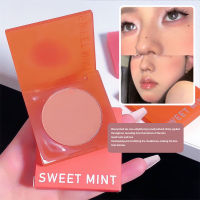 SWEET MINT  แป้งแรเงาเงาที่ปัดสีธรรมชาติมินต์อ่อนหวาน แป้งรองพื้นสีชมพูกันน้ำยาวนานแต่งหน้ากันเหงื่อ