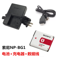 2023 โซนี่ DSC-W210 W220 W230 W240 W270 W290 กล้อง NP-BG1 แบตเตอรี่ + เครื่องชาร์จ