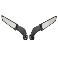 Motorbike For Yamaha YZF R3 R25 2014 2015 2016 2017 2018 2019 2020 2021 2022 2023 Side Mirrors Adjustable Rotating Wing Fin Rearview Mirror