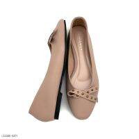 HaloBangkok รองเท้า Flat Shoes หนังไมโครไฟเบอร์ รุ่น LA3386