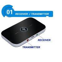 Woww สุดคุ้ม บลูทูธโหมด RX/TX 2in1 รุ่นB6 Adapter HIFI Wireless Audio Bluetooth Receiver and Transmitter ราคาโปร อุปกรณ์ สาย ไฟ ข้อ ต่อ สาย ไฟ อุปกรณ์ ต่อ สาย ไฟ ตัว จั๊ ม สาย ไฟ