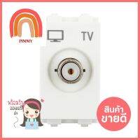 เต้ารับเคเบิ้ลทีวี EVE F TYPE EVE 523350 สีขาวTELEVISION SOCKET EVE F TYPE 523350 WHITE **พลาดไม่ได้แล้วจ้ะแม่**