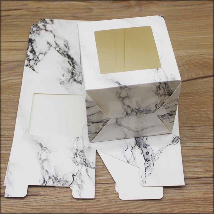 20pc-zerong-square-size-gifts-box-with-window-marbling-style-package-boxes-cake-cookies-wedding-home-party-suppiles-package-box-tapestries-hangings
