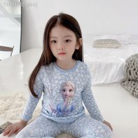 №┋☏ n4rn Conjuntos de pijama infantil Nightdress roupas casuais algodão congelado criança bebê outono inverno