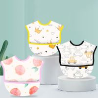 【DT】hot！ Baby Bibs EVA Cartoon Fruits Printing Infants Boys Feeding Burp Cloths Apron