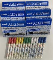 ปากกา uni Paint marker รุ่น PX-20 (L) หัวขนาด 2.2-2.8mm. สามารถเขียนได้ทุกพื้นผิว ไม่ว่าจะเป็น กระดาษ โลหะ แก้ว พลาสติก ไม้ ติดทนทานไม่หลุดลอกง่าย