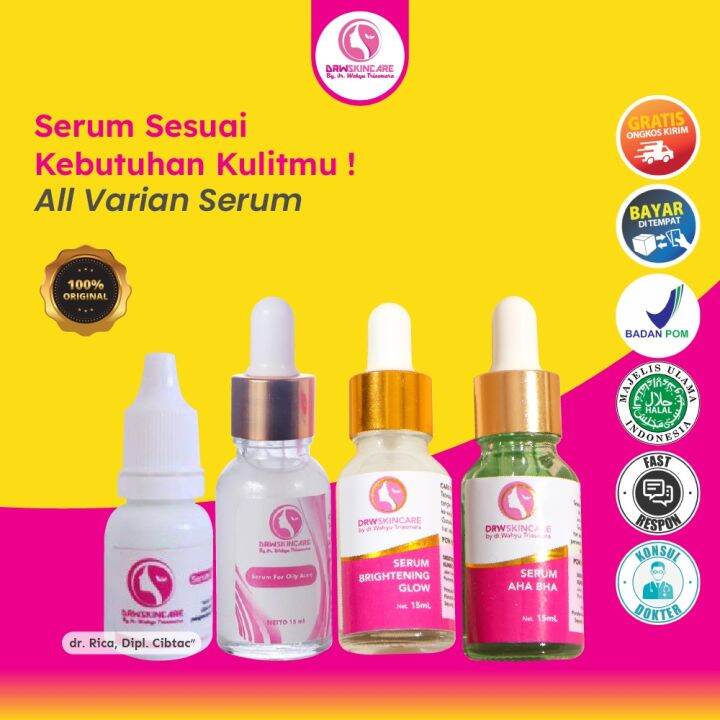 BEST SELLER! VARIAN SERUM DRWSKINCARE Solusi Untuk Semua Keluhan Kulit ...