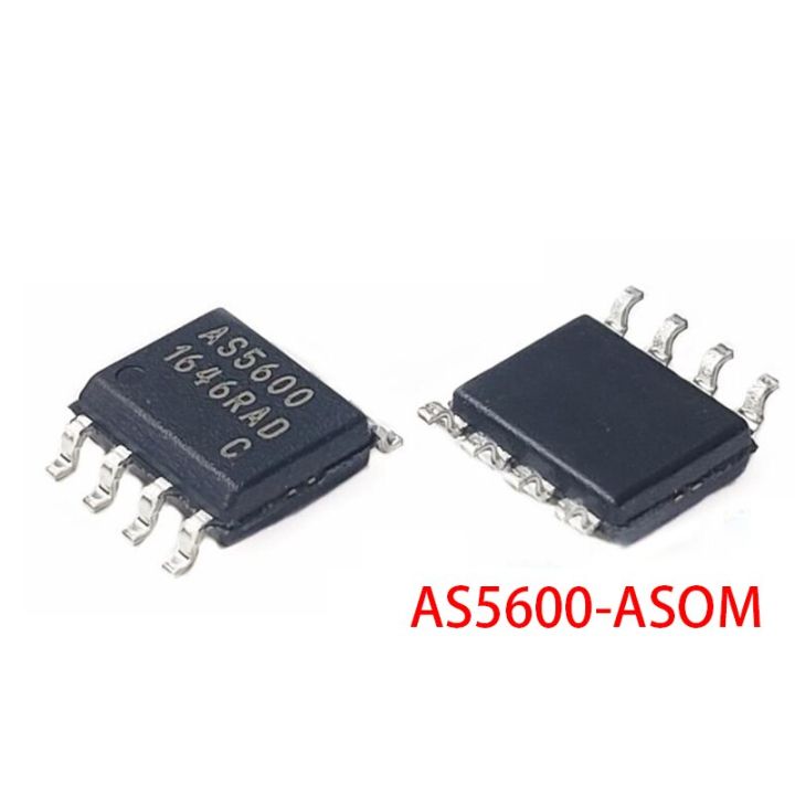 5PCS  AS5600-ASOM AS5600 SOP8 SMD Magnetic Encoder With Magnet