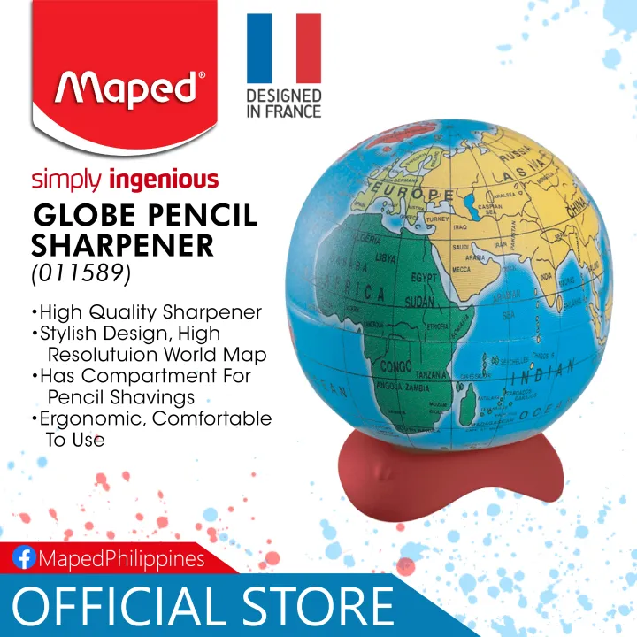 MAPED Globe Pencil Sharpener 1hole 051110 Lazada PH