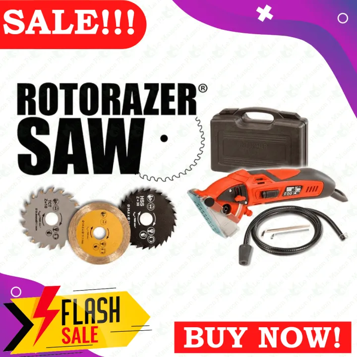 Authentic professional rotorazer high power multi cutting tools