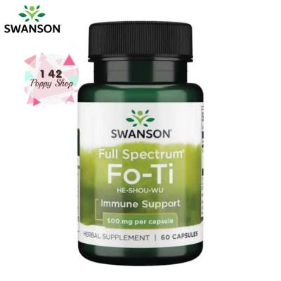 โชวูสกัด Swanson Premium Fo-Ti-500 mg/ 60 Capsules