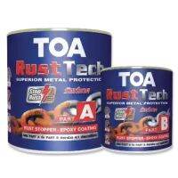 ( โปรโมชั่น++) คุ้มค่า ทีโอเอ Rusttect รัสท์เทค สีรองพื้นอิพ็อกซี่ ทาทับสนิม TOA Rust Tech Epoxy Primer (ชุดA+B) ราคาสุดคุ้ม วอลเปเปอร์ วอลเปเปอร์ ติด ผนัง วอลเปเปอร์ สวย ๆ วอลเปเปอร์ 3d