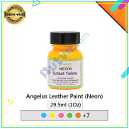 HCMMàu acrylic phản quang vẽ lên da vải Angelus Leather Paint Neon 29.5ml