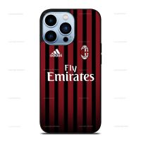 Ac Milan Jersey Logo Phone Cases For iPhone 13 Pro Max 12 8Plus 8 11Promax 12Pro X Xs Xr 11Pro 11 Xsmax Samsung S21 S21 Ultra Note20 S20 S10 Note8 Note9 Note10 Huawei Mate40 P40 P30