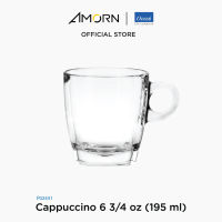 AMORN - (Ocean) P02441 Cappuccino - แก้วคาปูชิโน่ แก้วโอเชี่ยนกลาส  6 3/4 oz ( 195 ml. )