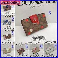 Hot New Coach Purse Women Fashion Small Fresh Design Purse 3375 3452 3373 3453