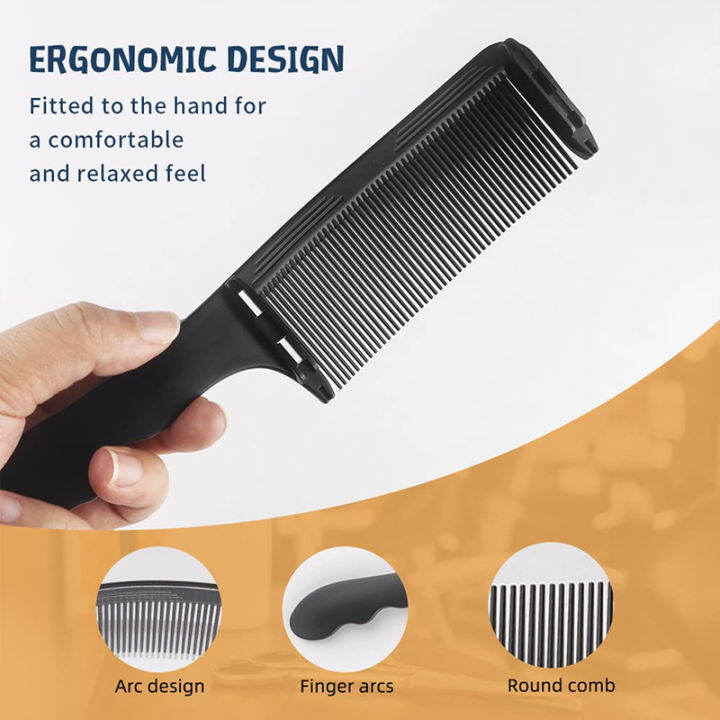 ปรับ-s-arc-design-hair-clipper-หวีช่างทำผมเครื่องมือใหม่สไตล์-professional-ตัดผมตัดผมหวีตำแหน่งโค้ง