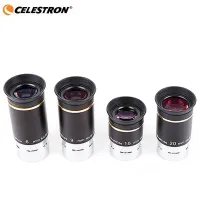 Celestron66degreesUltraWide กล้องโทรทรรศน์ช่องมองภาพชิ้นส่วน Uw6/9/15/20มิลลิเมตรมุมกว้างช่องมองภาพกล้องโทรทรรศน์ดาราศาสตร์ช่องมองภาพ1.25นิ้ว