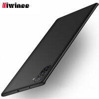 NIWINEE สำหรับ Samsung Galaxy Note 10/หมายเหตุ10 Plus Hard PC หรูหราบางเฉียบพลาสติกแข็งบางเคสหลังเปลือกคลังสินค้าพร้อม