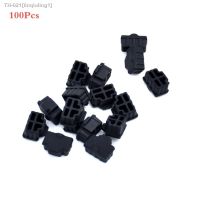 ✑☁ 100pcs/lot Ethernet Hub Port RJ45 Anti Dust Cover Cap Protector Plug RJ45 Dust Plug For Laptop/ Computer/ Router RJ45 Connector