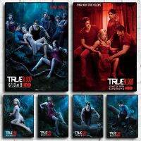 True Blood Series โปสเตอร์ภาพวาดผ้าใบคุณภาพสูงสำหรับห้องนั่งเล่น Wall Art Home Decor ภาพอเมริกันคลาสสิกทีวี Movie