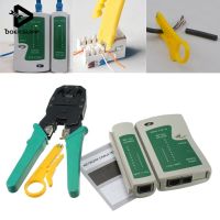 QZ-1pc Cable Crimper Rj45 Rj11 Rj12 Cat5 Lan Network Tool Kit Cable Tester Stripper Crimper Plier Quality