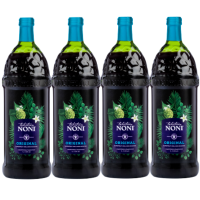 (ยกกล่อง 4 ขวด) น้ำผลไม้ น้ำลูกยอ ตาฮิเตียน โนนิ TAHITIAN NONI JUICE ขนาด 1 ลิตร (1,000 CC. 4 ขวด) ของแท้ 100% นำเข้าจาก USA