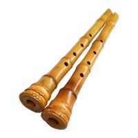 สไตล์ญี่ปุ่น Shakuhachi ห้าหลุม Shakuhachi เครื่องดนตรี Guizhu ไม้ไผ่ Shakuhachi รายการของขวัญตำรา