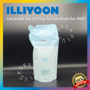 ILLIYOON Ceramide Ato 6.0 Sữa Rửa Mặt Từ Trên Đến Chân Eco Refill 500Ml