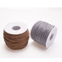 【YD】 1.5mm 15m/35m Waxed Cotton Cord Beading String Wax for Jewelry Making and Macrame Supplies Roll Spool HK055