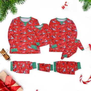 Christmas Pjs Jammies Outfits Cotton Deer Printed Matching Christmas Pajamas  for Family Sleepwear Long Sleeve - China Pajama and Sleep Wear price