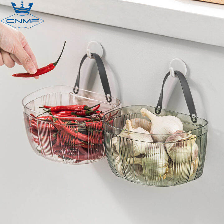 CNMF Kitchen Onion Ginger Garlic Storage Basket Small Hanging Basket