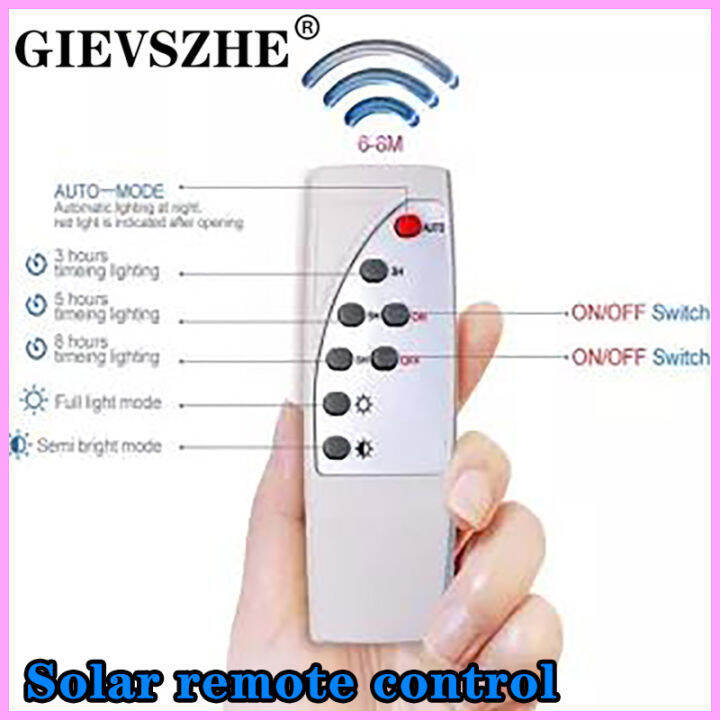 GIEVSZHE Solar remote control only Solar remote control Solar remote